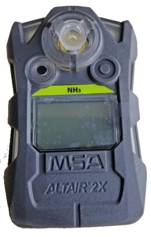 MSA Altair 2X Sulfer Dioxide SO2 Single Gas Detector, 2 ppm Low Alarm ...