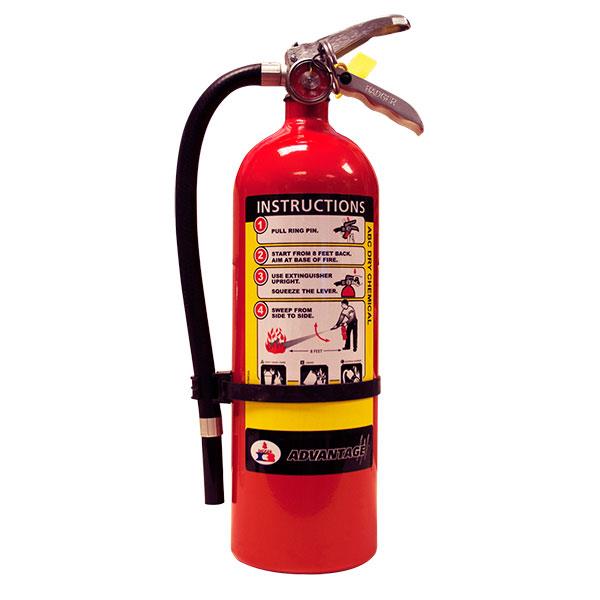 Badger Advantage Portable Dry Chemical Powder Fire Extinguishers